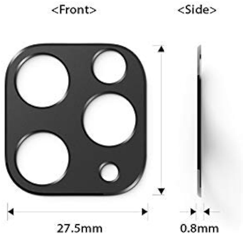 محافظ لنز فلزی دوربین آیفون