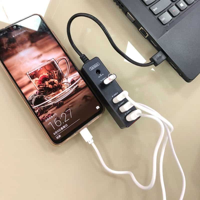 هاب USB چهار پورت Earldom ET-HUB07