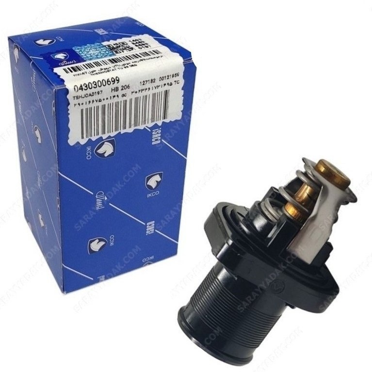 ترموستات 89 درجه موتور TU پژو با درپوش 67MM ایساکو 0430300699