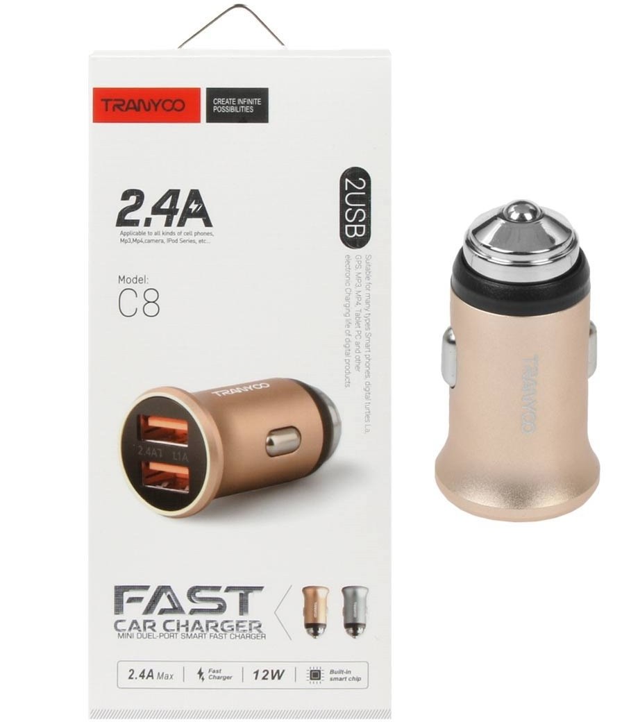 شارژر فندکی ترانیو C8