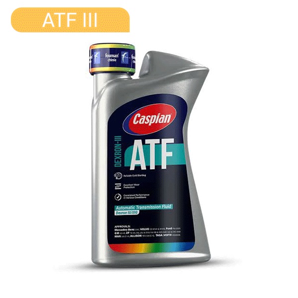 روغن هیدرولیک فرمان و گیربکس اتوماتیک کاسپین ATF DEXRON-III حجم ۱ لیتر