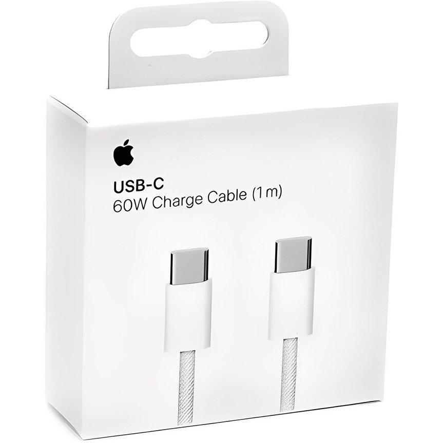 کابل شارژر USB-C به USB-C اپل 60 وات ا متری (ارجینال اپل استور) MM093ZM/A A2795