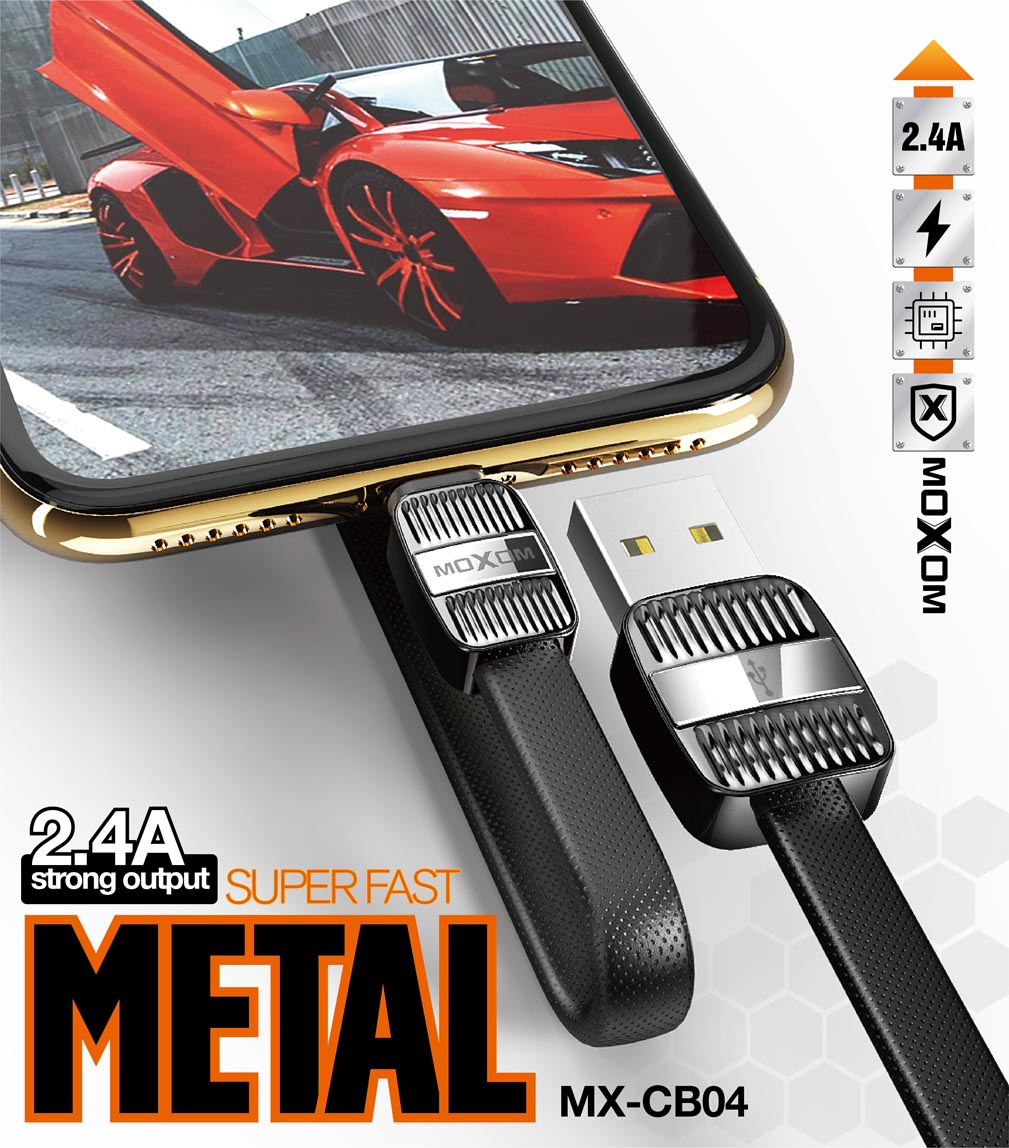 کابل شارژر موکسوم  MX-CB04 میکرو USB