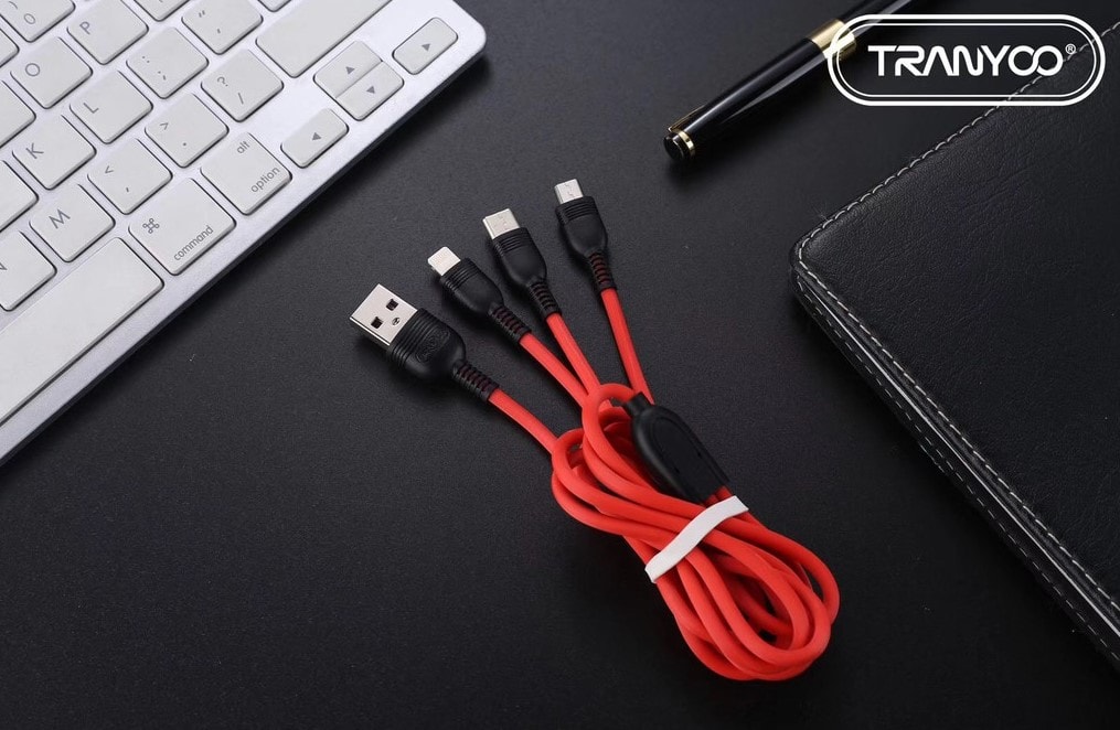 کابل شارژر ترانیو XS2 (کابل 3 سر)