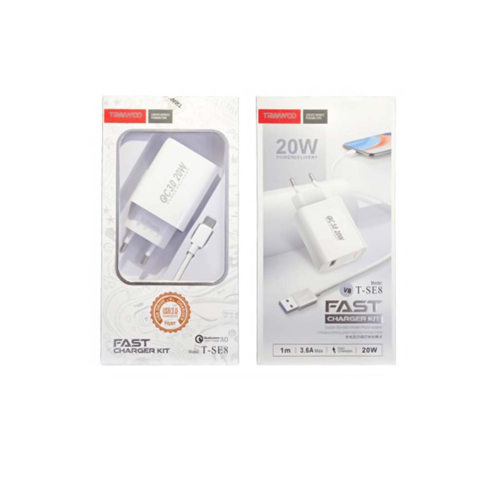 شارژر دیواری ترانیو SE8(میکرو USB)