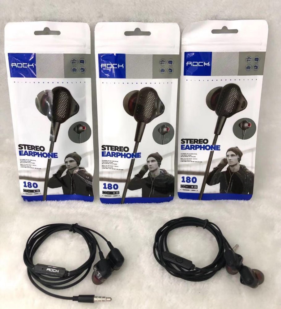 هندزفری سیمی راک 180