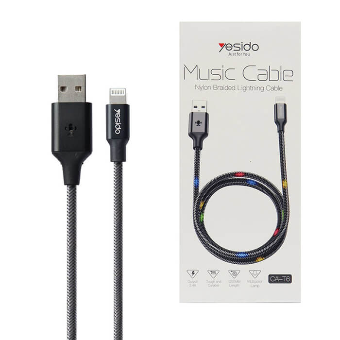 کابل شارژ یسیدو CA-T6 (رقص موزیکال)