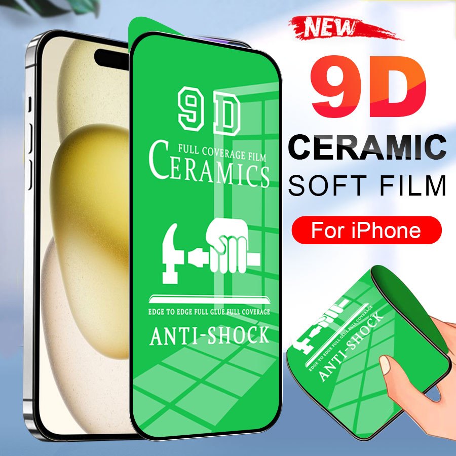 گلس و محافظ صفحه سرامیکی گوشی های آیفون